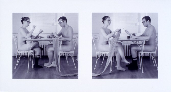 The Inappropriate Nude 7" x 13" Gelatin Silver Print 2001