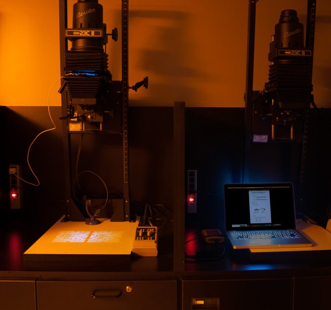 Generative Darkroom Equipment